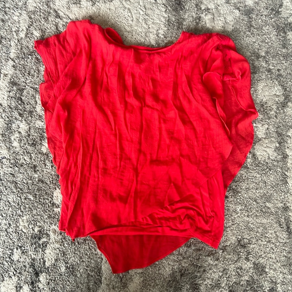 Red ALYX layered shirt